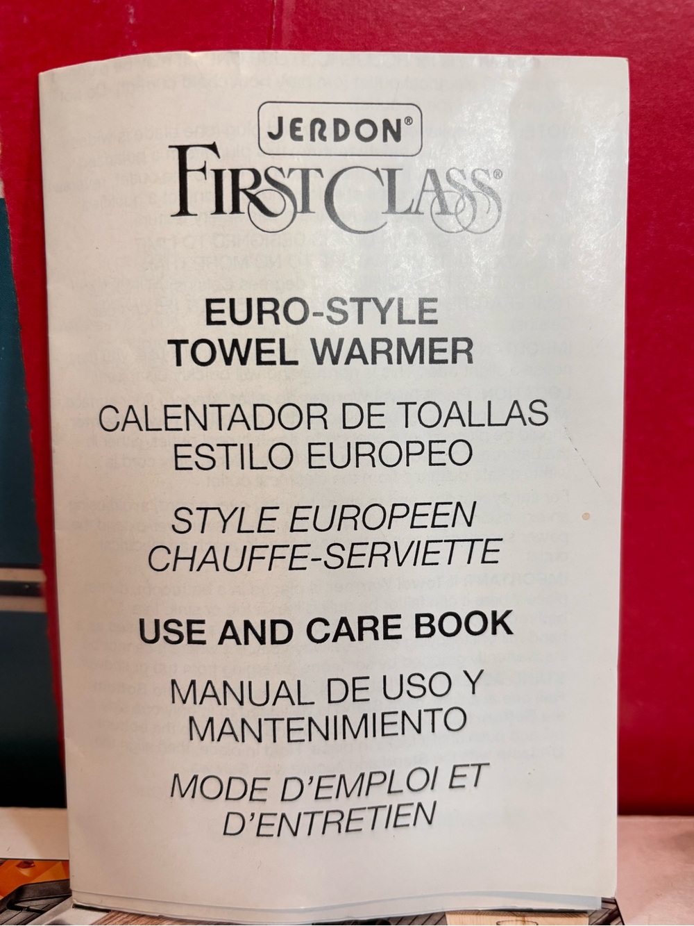 Brass  Heated Towel Rack - Picture 5 of 6